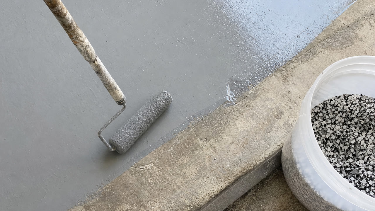 Ocala Garage Floor Coatings Closeup near Ocala